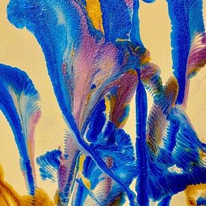 Paintings by Cherry Amber This is Silly Milly made for a child with love.Blue dr